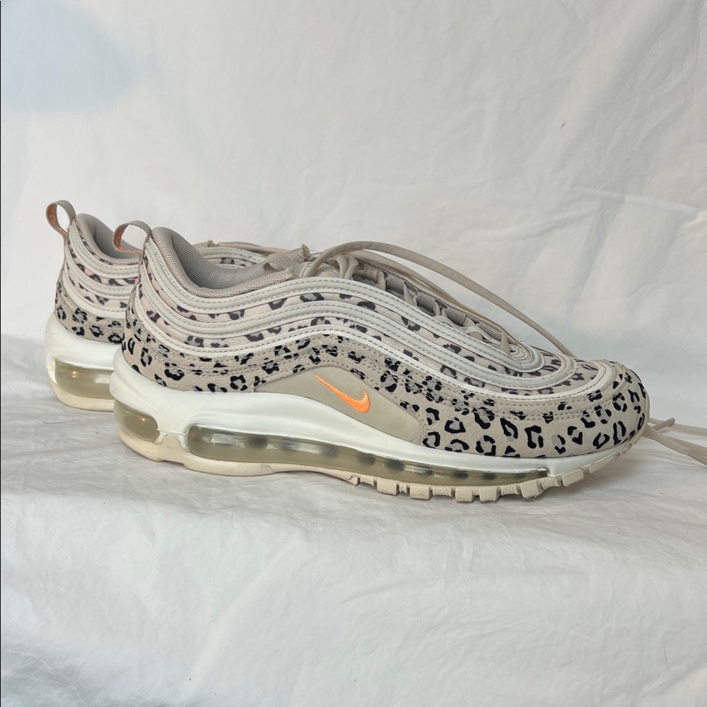 Nike Air Max 97 leopard Print Shoes Sneakers Womens Size 8.5 CW5595